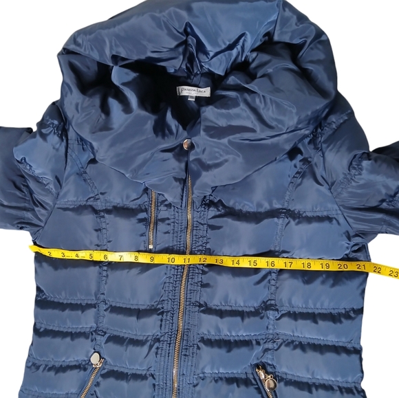 Patrizia Luca Milano Womens Zip Up Puffer Jacket - Picture 6 of 10